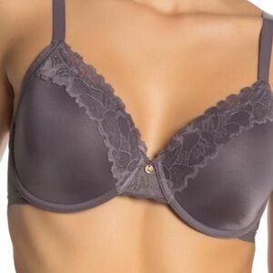 NATORI Refined Contour Full Fit Stretch Foam Cup Gunmetal